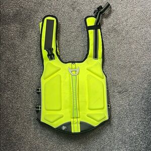 Dog High-Vis Safety Vest Life Jacket - Neon Yellow